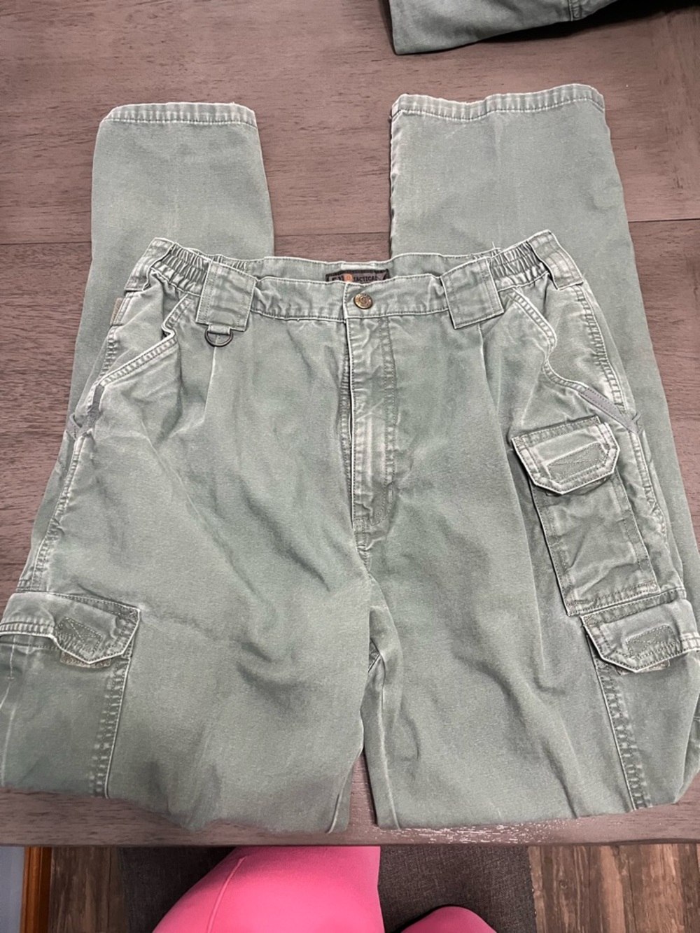 5.11 Tactical Green Cargo Pants 34x36 Utility